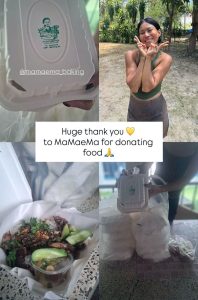 Water donation from local mayor supporting dog rescue and sterilization event in Koh Phangan Thailand